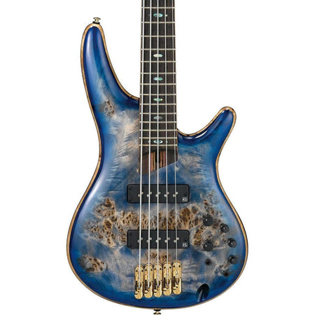 Đàn Guitar Bass 5-Dây Ibanez SR Premium, Ibanez SR2605, Cerulean Blue Burst w/Bag