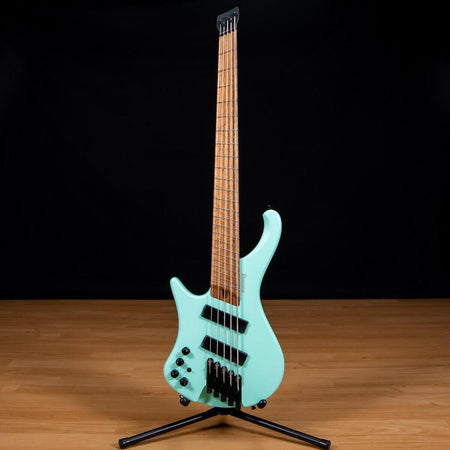 Đàn Guitar Bass 5-Dây Ibanez Bass Workshop, Ibanez EHB1005MSL Left-Handed, Sea Foam Green Matte w/Bag