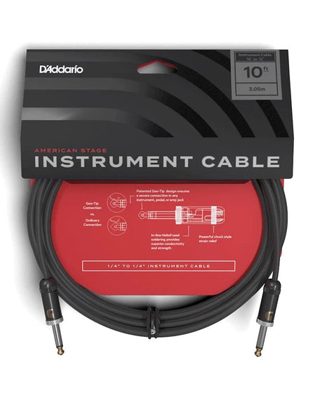 Dây Cáp Kết Nối D'Addario American Stage Instrument Cable PW-AMSG - Việt Music