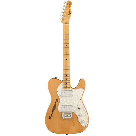 Đàn Guitar Điện Squier Classic Vibe 70s Telecaster Thinline, Maple Fingerboard, Natural, #0374070521