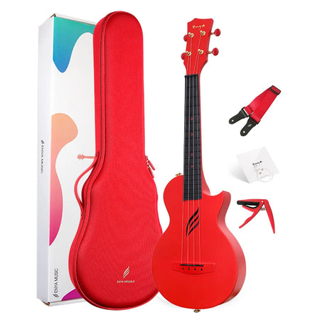 Đàn Ukulele Enya Nova U Concert, Red - Việt Music