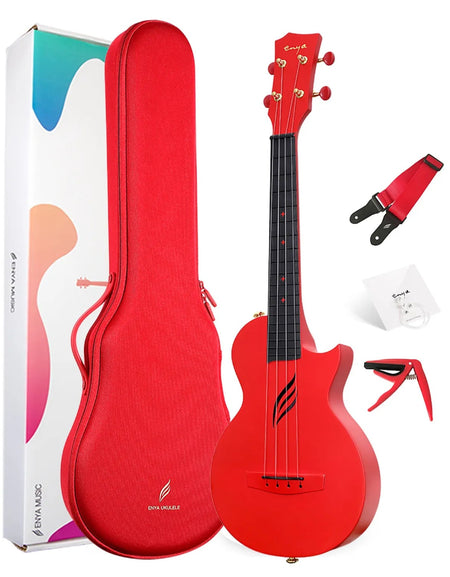Đàn Ukulele Enya Nova U Concert, Red - Việt Music