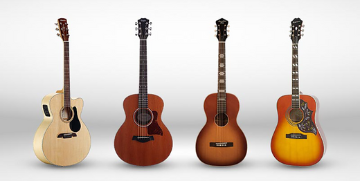 Review 16 Cây Đàn Guitar Acoustic Tốt Nhất Dưới $500