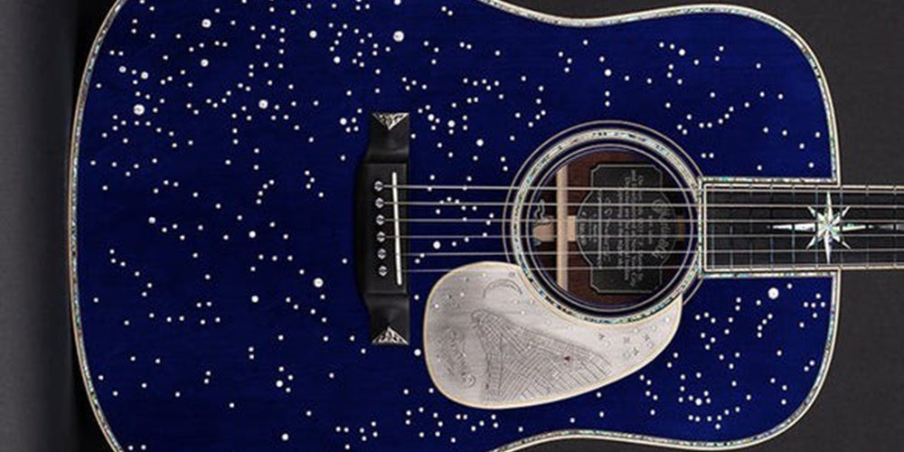Martin Guitar Custom D-2.5 Millionth Với 436 Viên Kim Cương