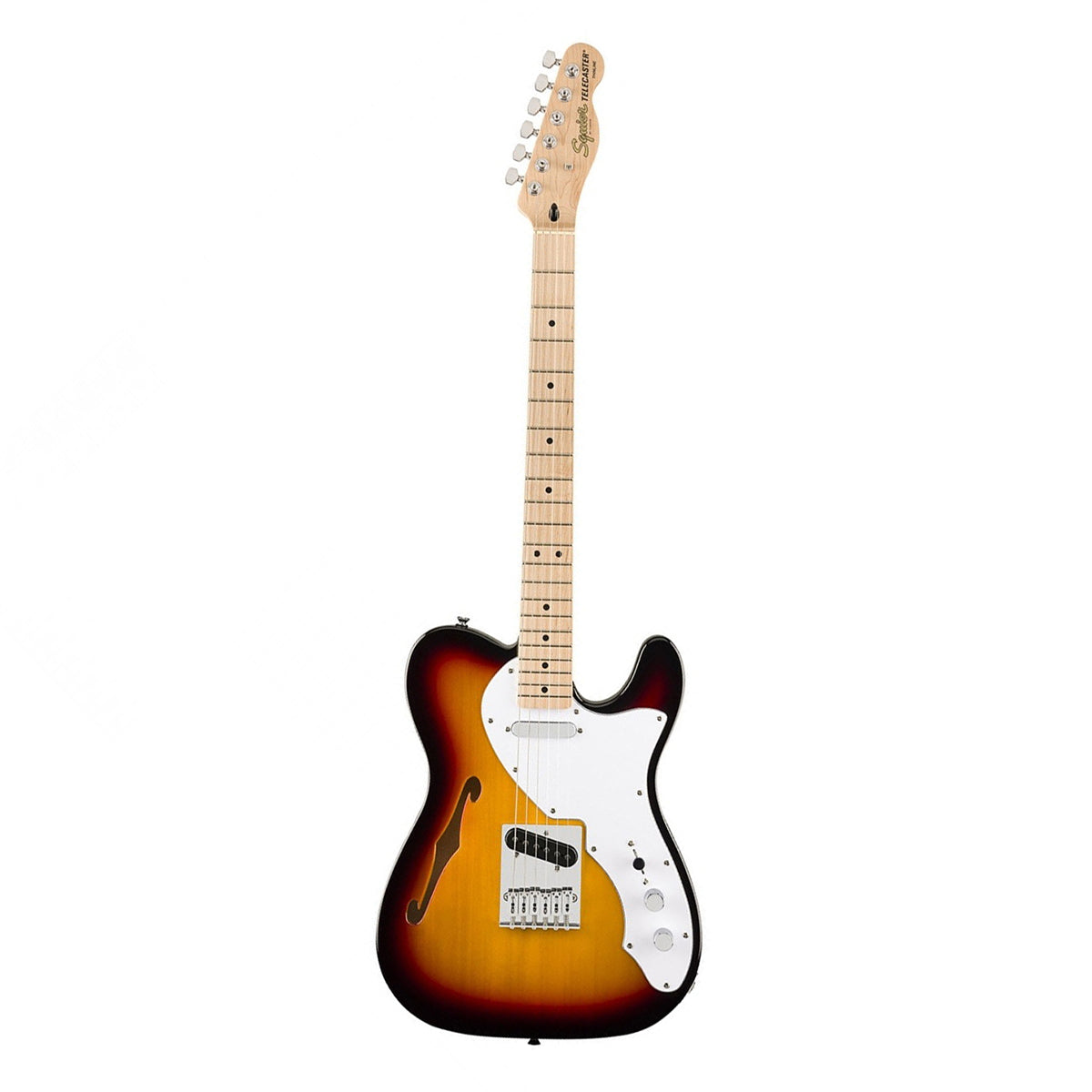 Đàn Guitar Điện Squier Affinity Series Telecaster Thinline, Maple Fingerboard, 3-Color Sunburst, #0378272500