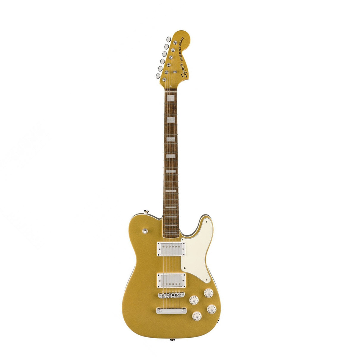 Đàn Guitar Điện Squier Limited Edition Paranormal Troublemaker Telecaster Deluxe, Indian Laurel Fingerboard, Aztec Gold, #0377025578