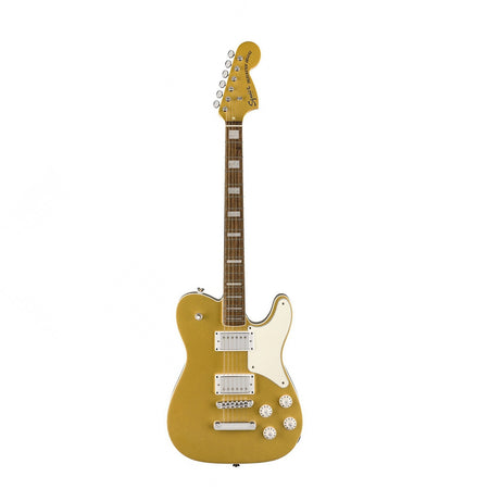 Đàn Guitar Điện Squier Limited Edition Paranormal Troublemaker Telecaster Deluxe, Indian Laurel Fingerboard, Aztec Gold, #0377025578