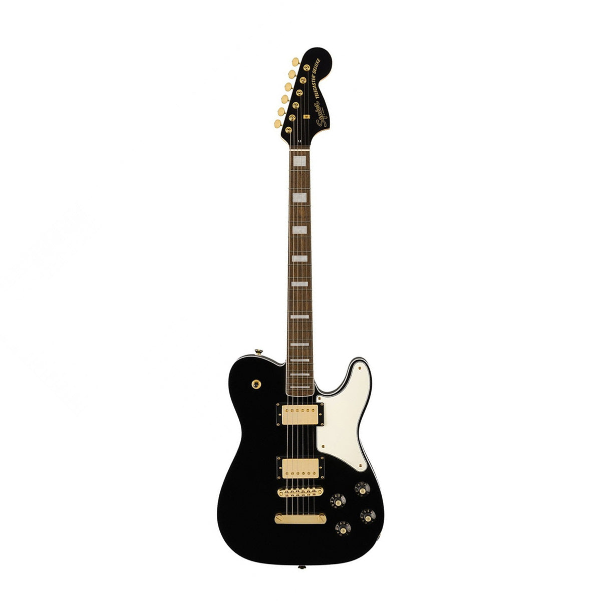   Đàn Guitar Điện Squier Limited Edition Paranormal Troublemaker Telecaster Deluxe, Indian Laurel Fingerboard, Black, #0377026506