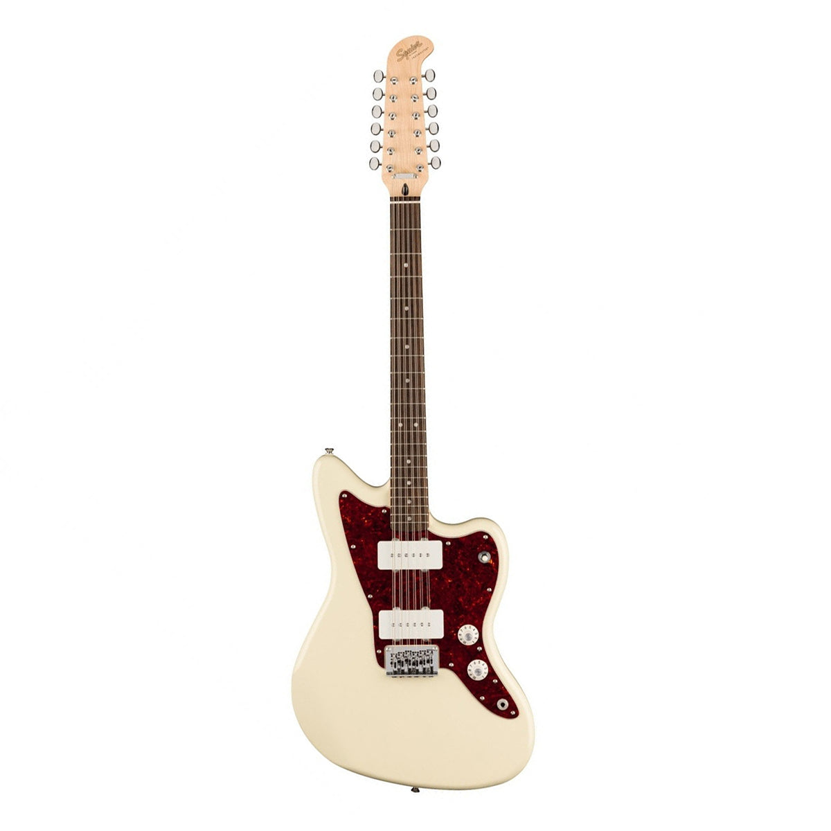 Đàn Guitar Điện Squier Paranormal Jazzmaster XII, Laurel Fingerboard, Olympic White, #0377051505