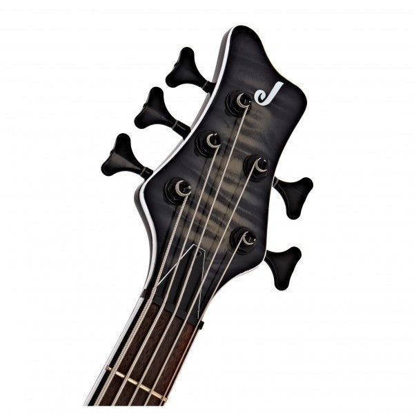 Đàn Guiar Bass 5 Dây Jackson X Series Spectra Bass SBXQ V, Transparent Black Burst