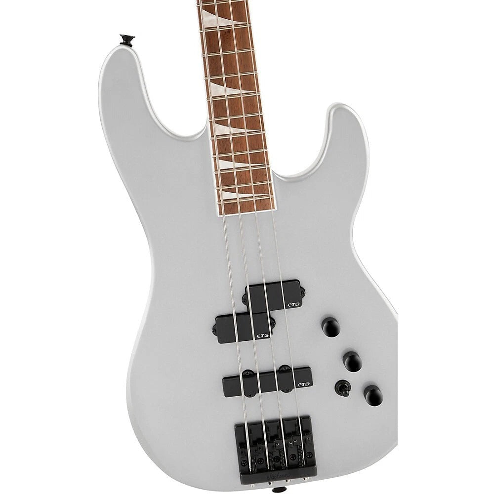 Đàn Guitar Bass Jackson X Series Signature David Ellefson 30th Anniversary Concert Bass CBX IV, Quicksilver