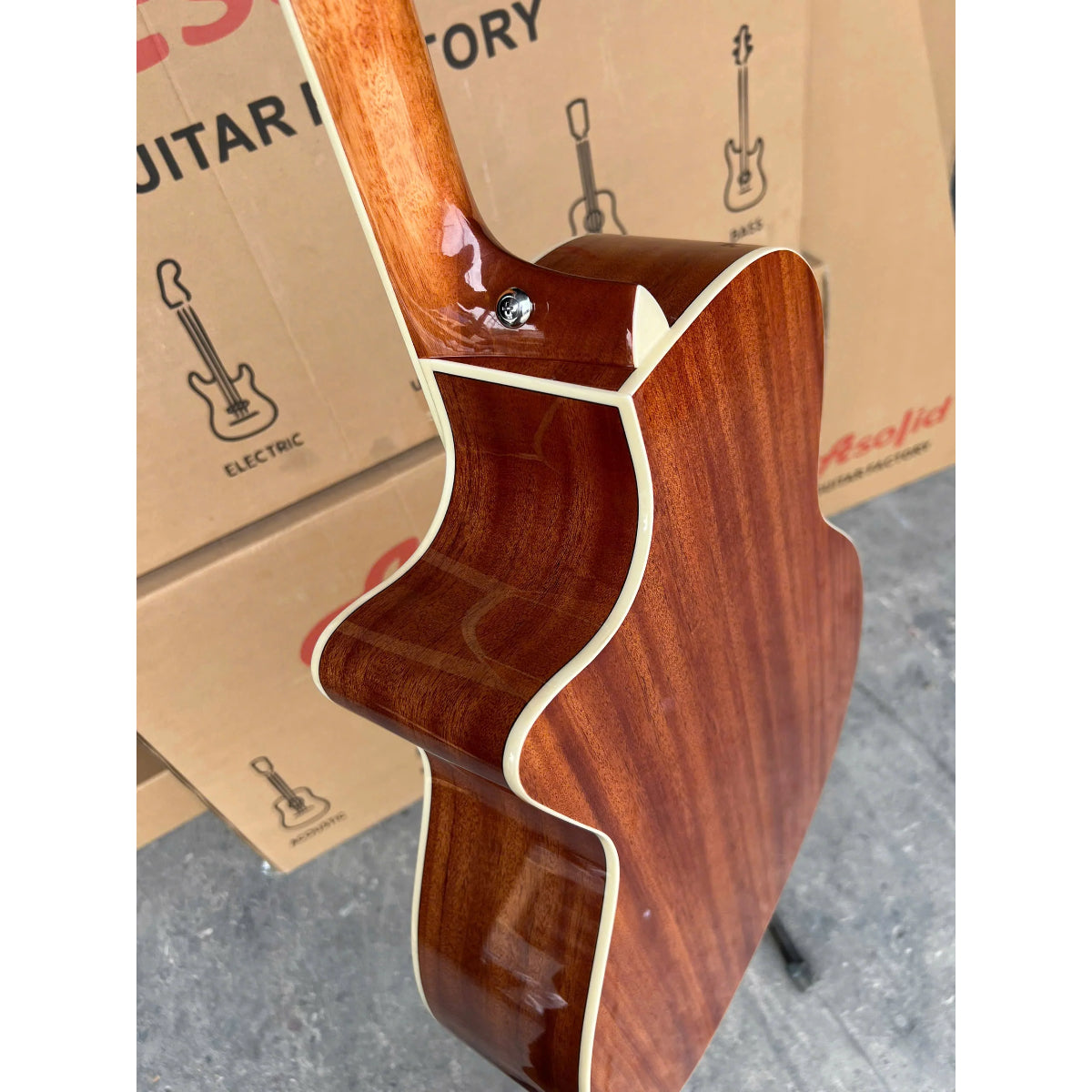 Đàn Guitar Acoustic Asolid 54CAP Solid Top, Natural