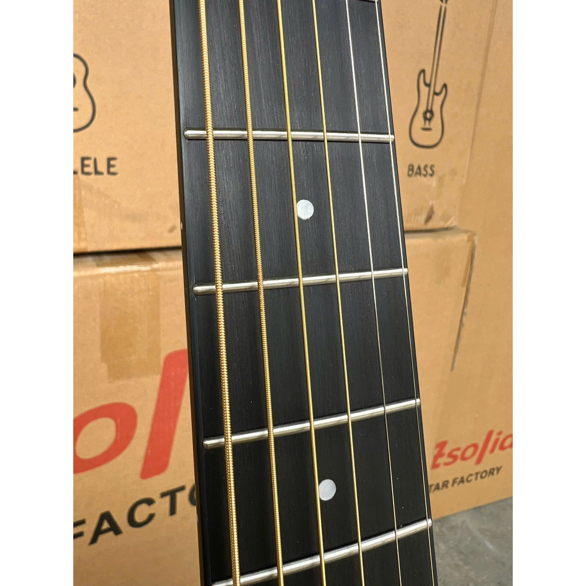 Đàn Guitar Acoustic Asolid 54CD Solid Top, Natural