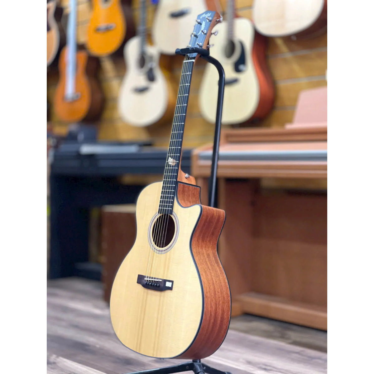 Đàn Guitar Acoustic Asolid 54GA Solid Top, Natural