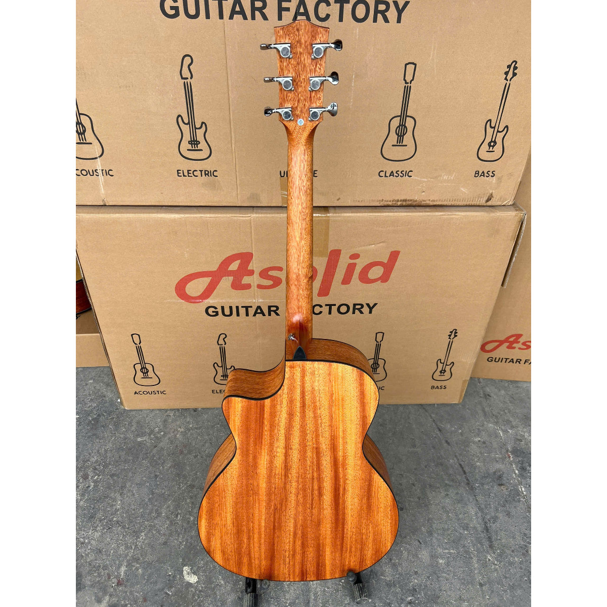 Đàn Guitar Acoustic Asolid 54GA Solid Top, Natural