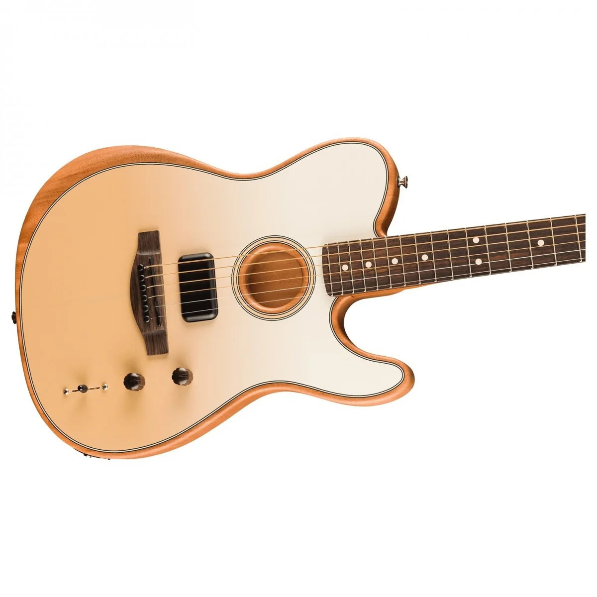 Đàn Guitar Acoustic Fender Finneas Signature Acoustasonic Player Telecaster, Cappuccino Fade