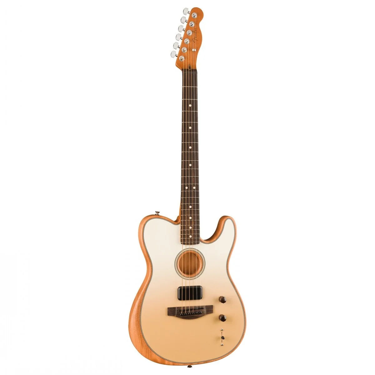 Đàn Guitar Acoustic Fender Finneas Signature Acoustasonic Player Telecaster, Cappuccino Fade