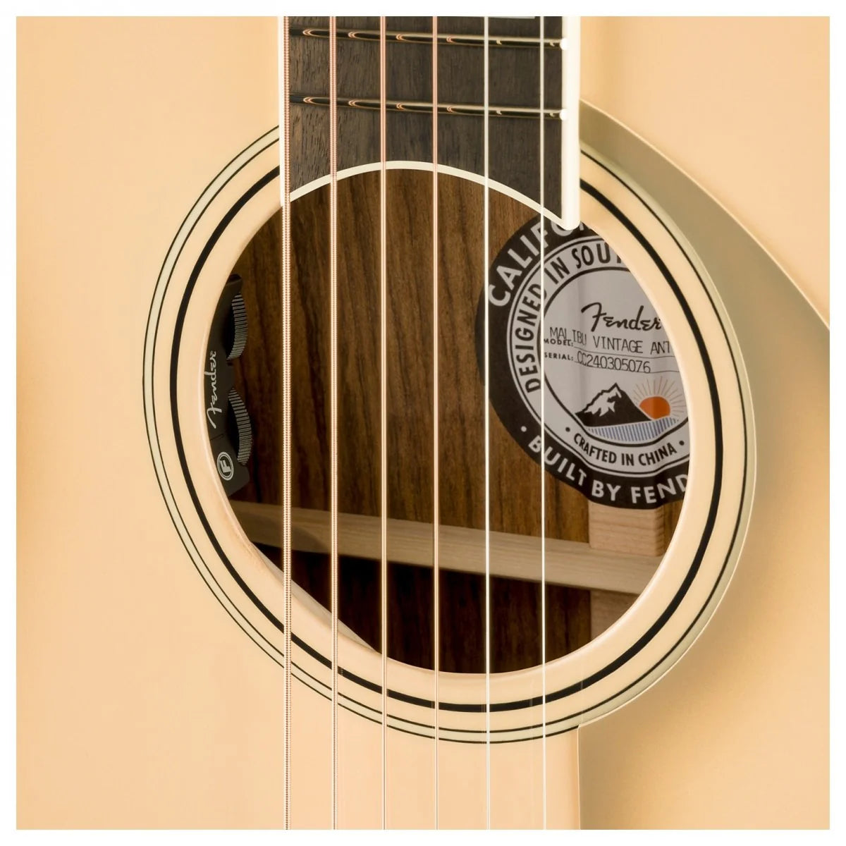 Đàn Guitar Acoustic Fender Limited Edition California Vintage Malibu, Antigua
