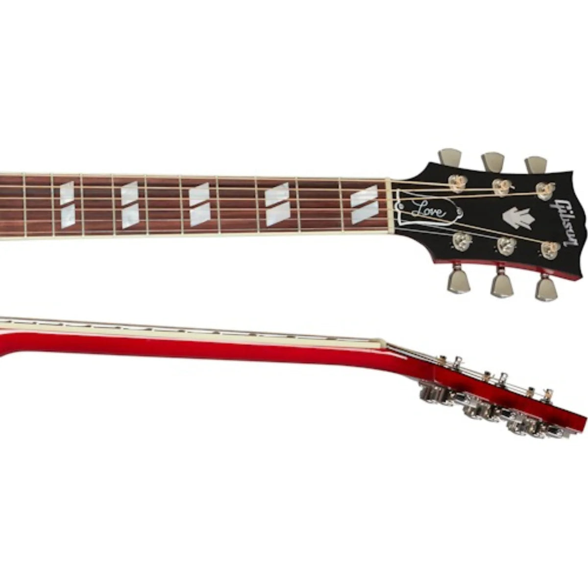 Đàn Guitar Acoustic Gibson Frank Hannon Love Dove, Vintage Cherry Sunburst