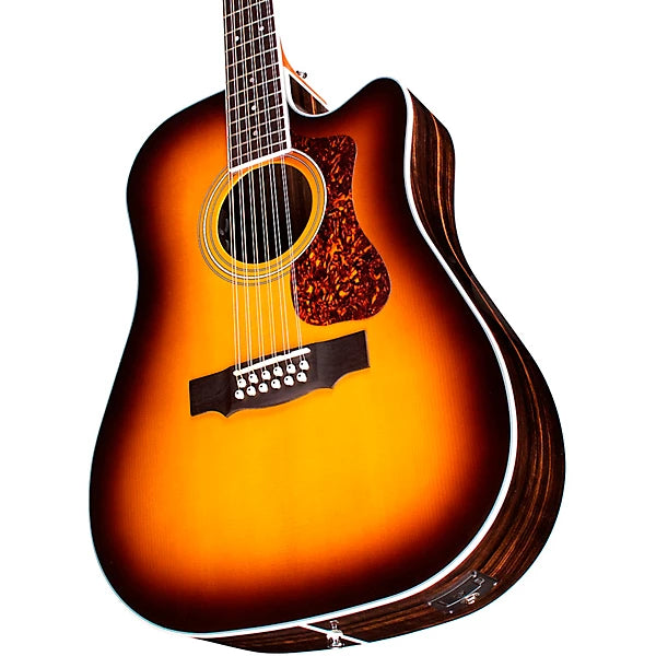 Đàn Guitar Acoustic Guild D2612CE Deluxe, Antique Sunburst