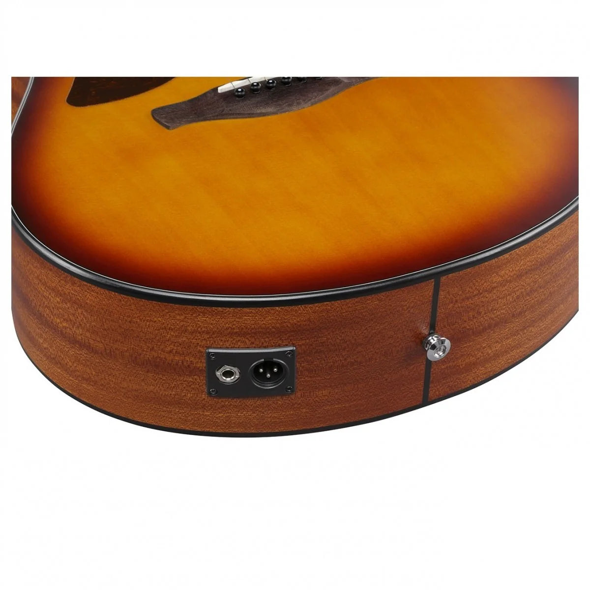 Đàn Guitar Acoustic Ibanez AAM50LCE Left-Handed, Open Pore Light Brown Sunburst
