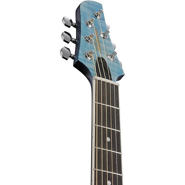 Đàn Guitar Acoustic Ibanez TCM50FM, Open Pore Denim Blue