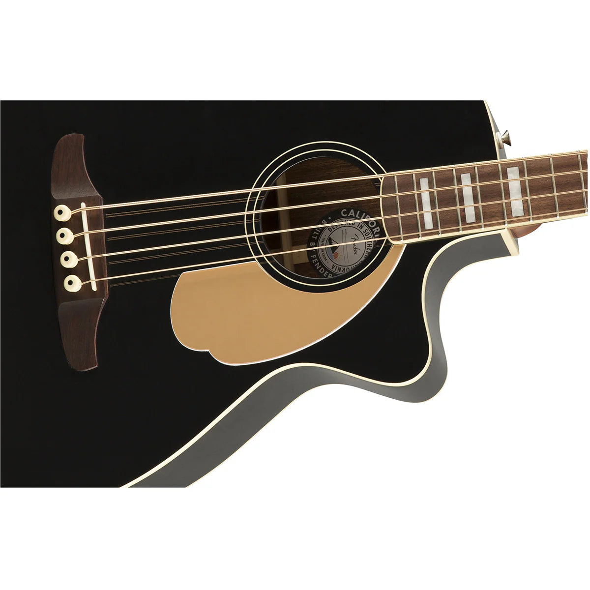 Đàn Guitar Acoustic Kingman Bass, Walnut Fingerboard, Black
