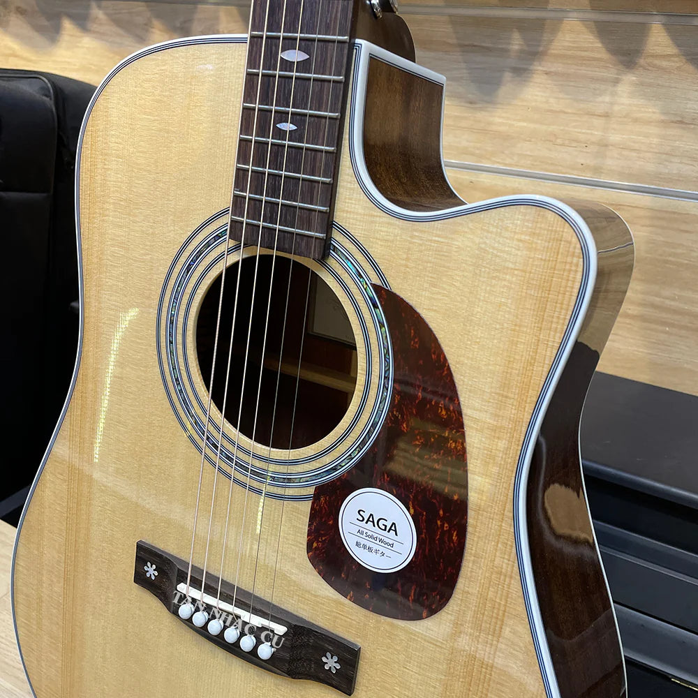 Đàn Guitar Acoustic Saga A1DC Pro