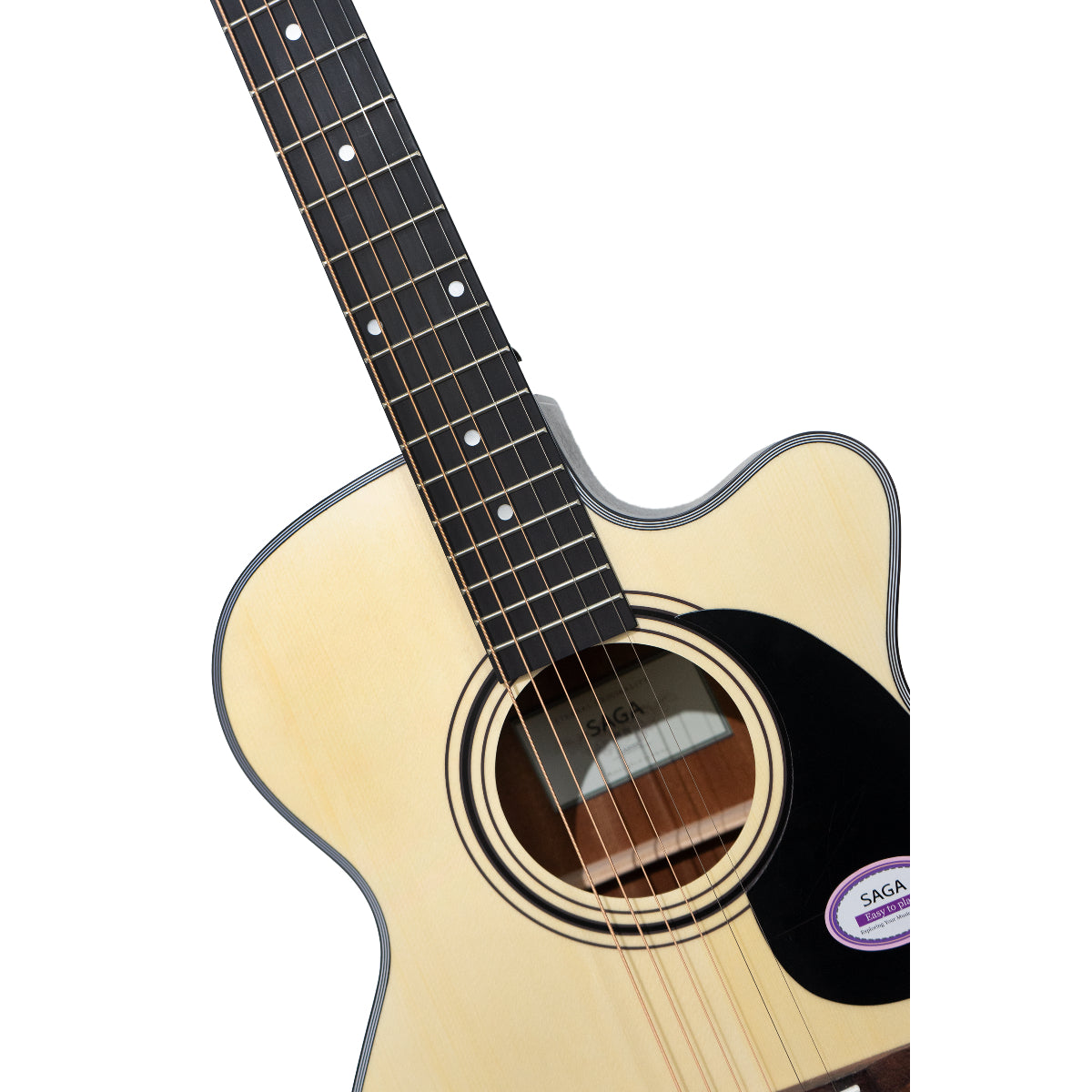 Đàn Guitar Acoustic Saga SA600C