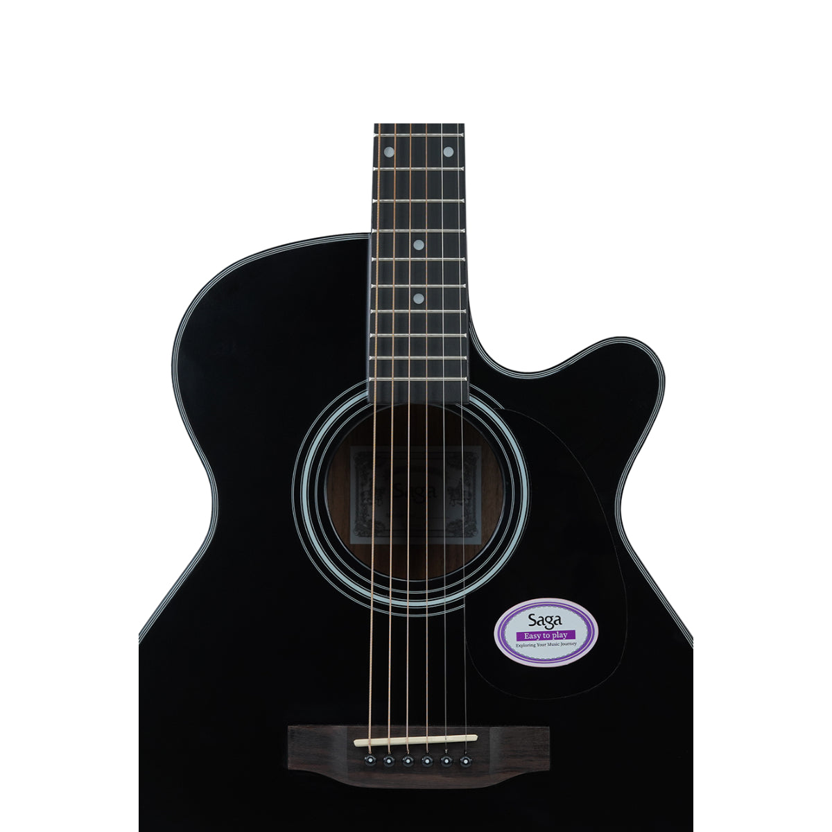 Đàn Guitar Acoustic Saga SA600C