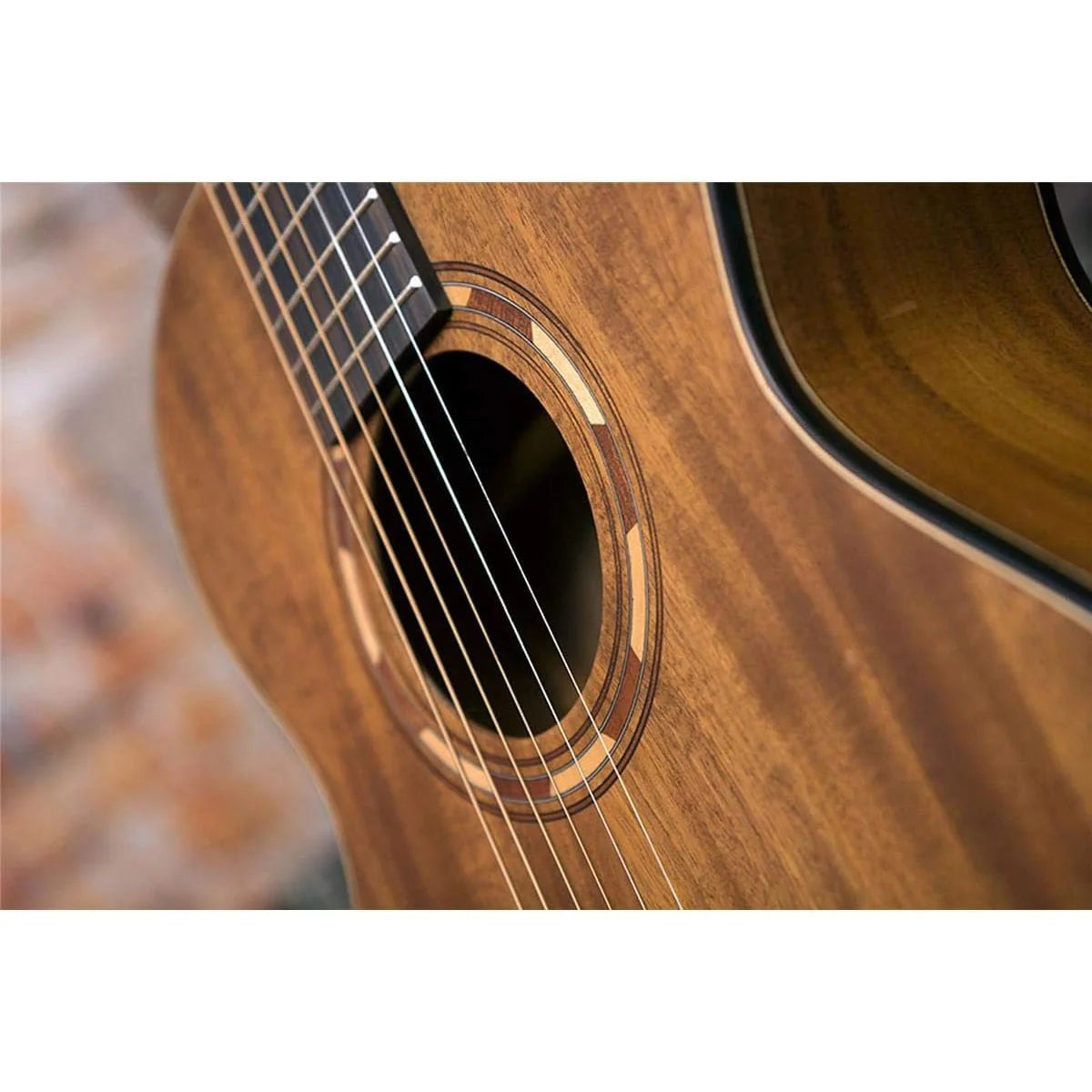 Đàn Guitar Acoustic Washburn G55 Mini, Koa with Armrest