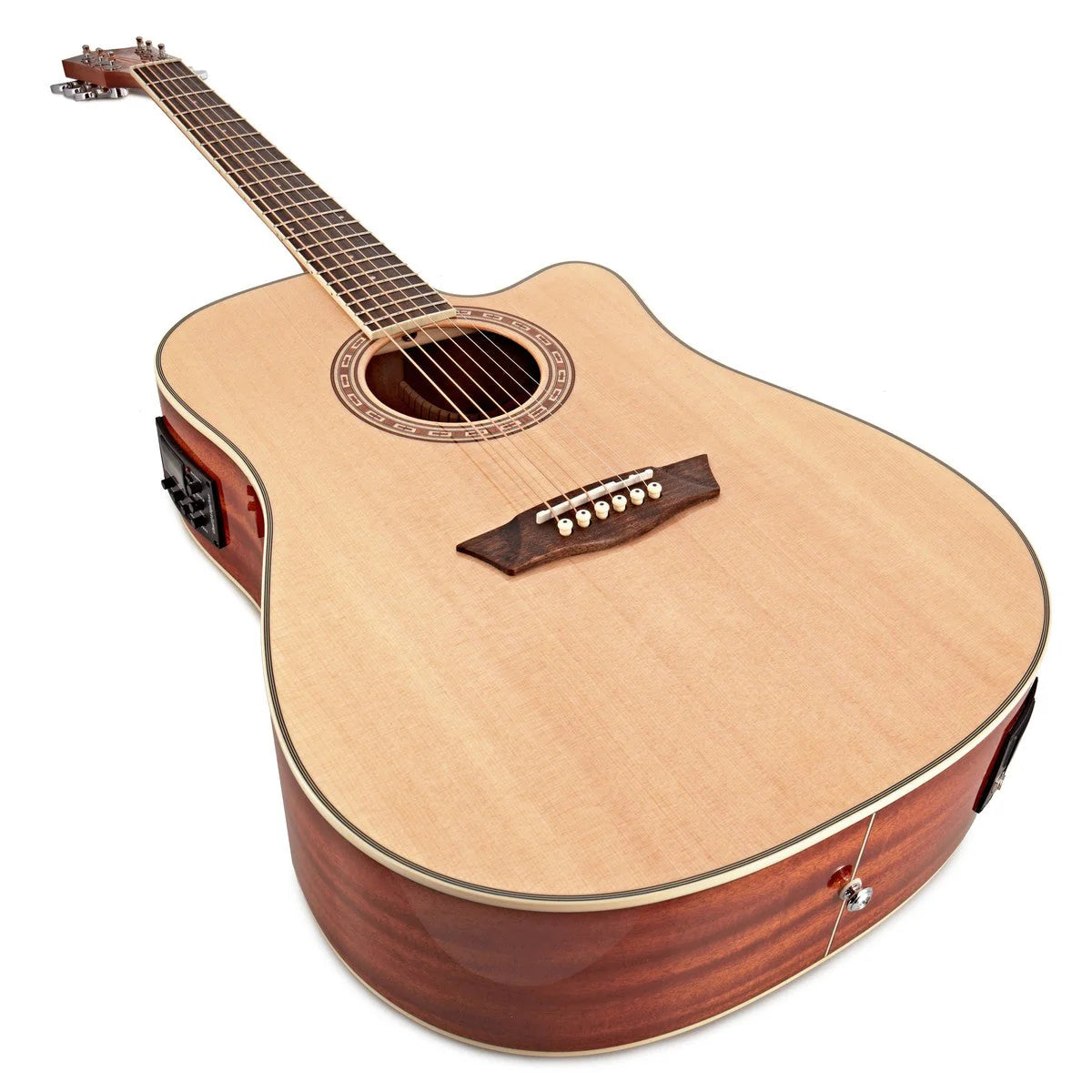 Đàn Guitar Acoustic Washburn Harvest D7SCE