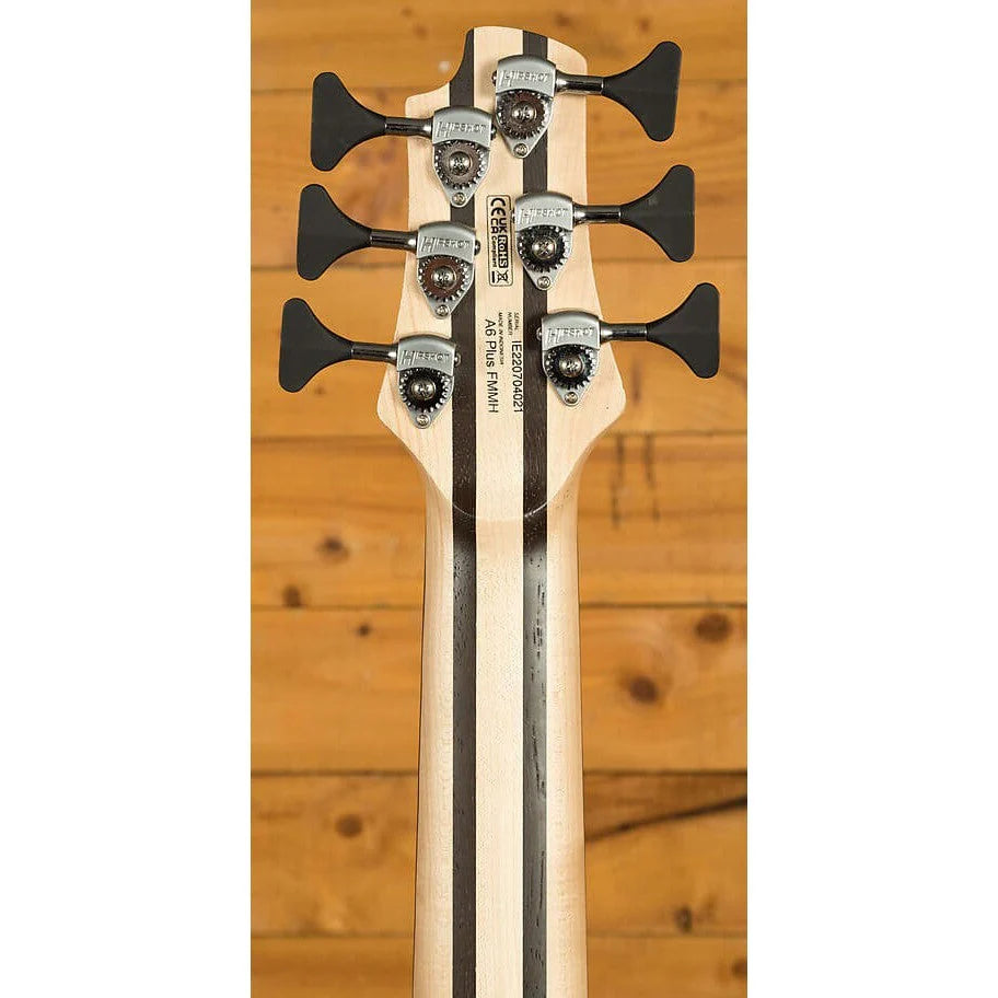 Đàn Guitar Bass Cort A6 Plus FMMH, Open Pore Natural