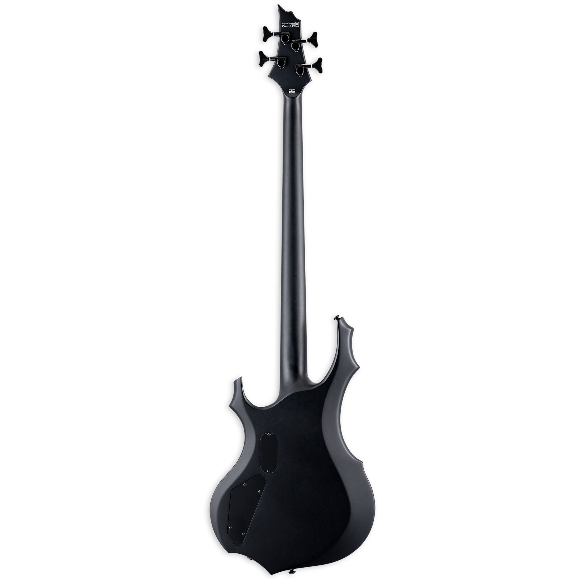 Đàn Guitar Bass ESP LTD F4, Black Metal