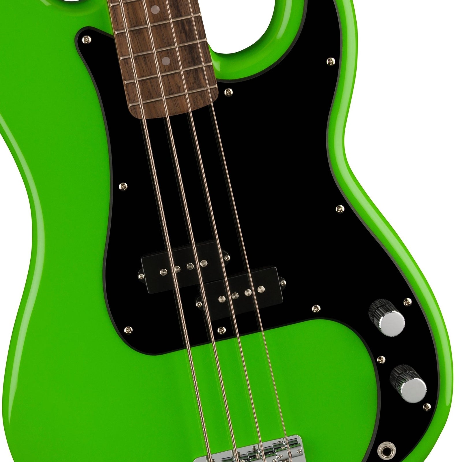 Đàn Guitar Bass Limited Edition Squier Sonic Precision Bass, Maple Fingerboard, Lime Green, #0373901535