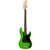 Đàn Guitar Bass Limited Edition Squier Sonic Precision Bass, Maple Fingerboard, Lime Green, #0373901535