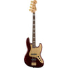 Đàn Guitar Bass Squier 40th Anniversary Jazz Bass, Gold Edition, Laurel Fingerboard, Ruby Red Metallic, #0379440515