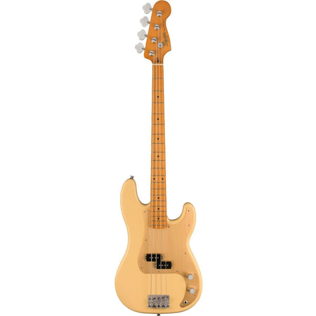 Đàn Guitar Bass Squier 40th Anniversary Precision Bass Vintage Edition, Maple Fingerboard, Satin Vintage Blonde, #0379530507