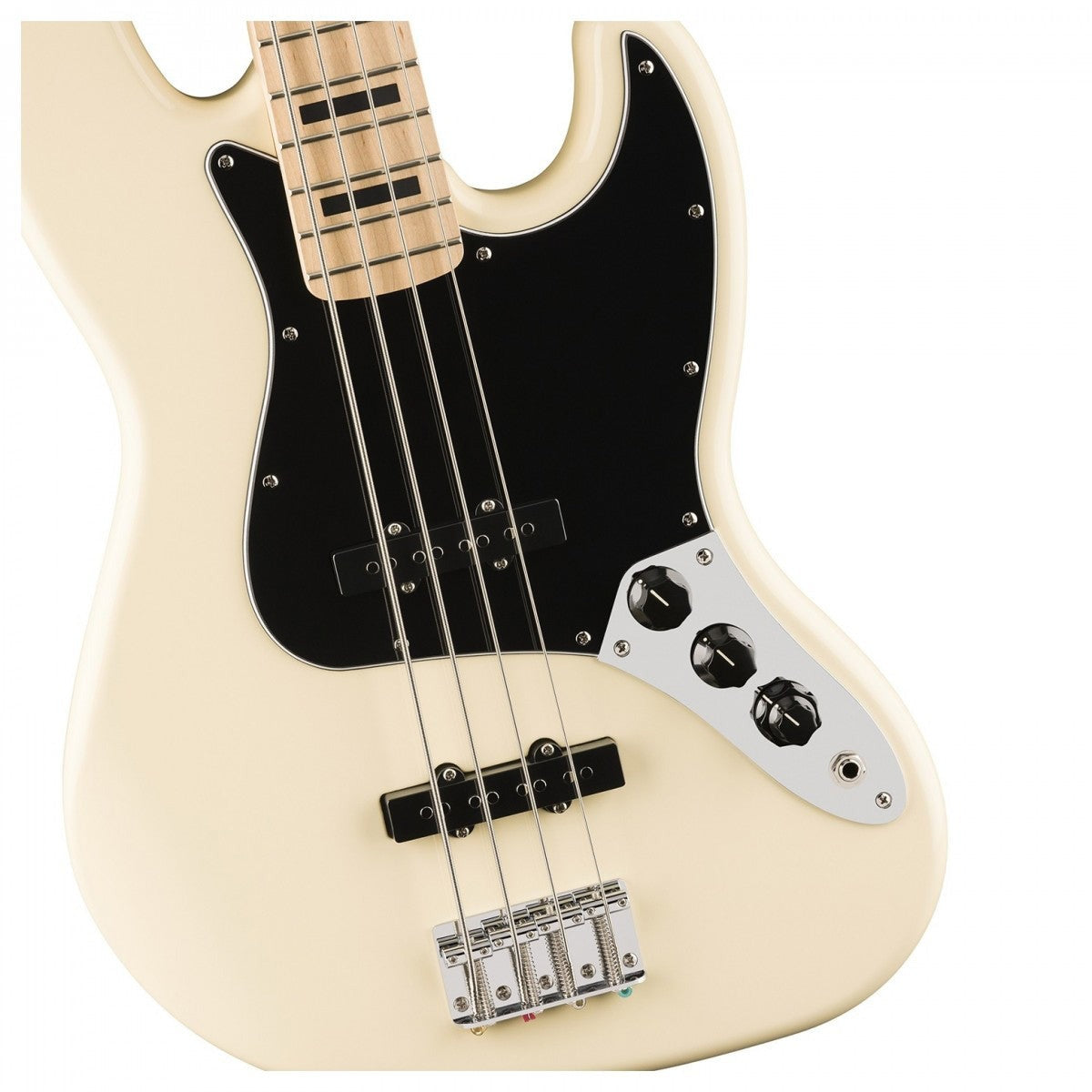 Đàn Guitar Bass Squier Affinity Active Jazz Bass, Maple Fingerboard, Olympic White, #0378703505
