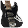 Đàn Guitar Bass Squier Affinity Jazz Bass VI, Indian Laurel Fingerboard, Black Metallic, #0378671565