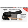 Đàn Guitar Bass Squier Affinity Series Precision Bass PJ Pack, Laurel Fingerboard, Black, #0372981006