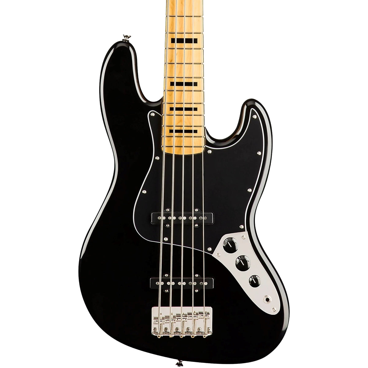 Đàn Guitar Bass Squier Classic Vibe 70s Jazz Bass V, Maple Fingerboard, Black, #0374550506