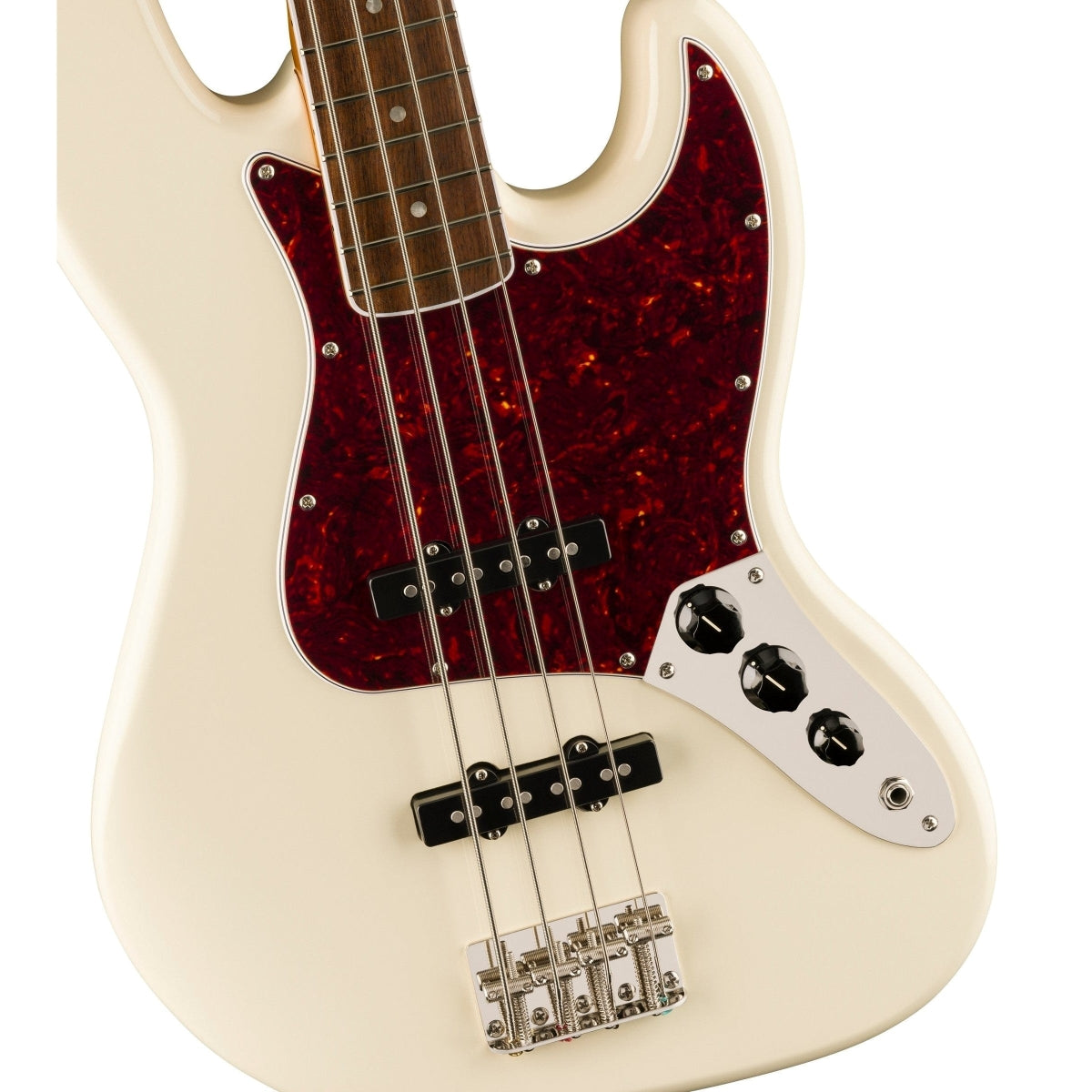 Đàn Guitar Bass Squier Limited Edition Classic Vibe Mid '60s Jazz Bass, Indian Laurel Fingerboard, Olympic White, #0374533505