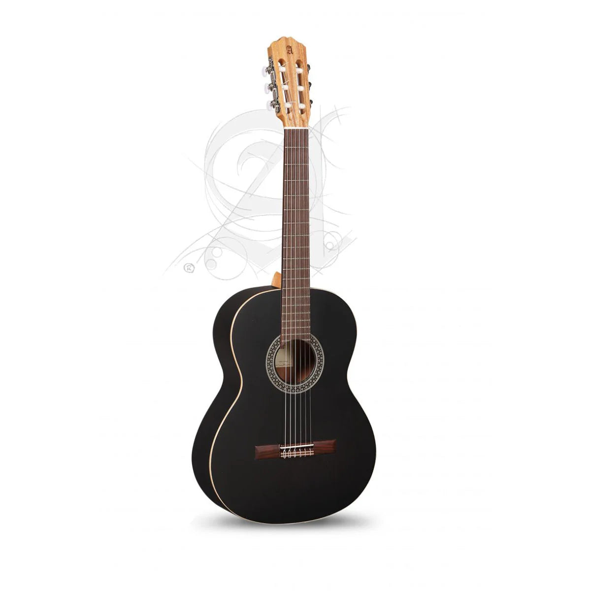 Đàn Guitar Classic Alhambra 1C Black Satin