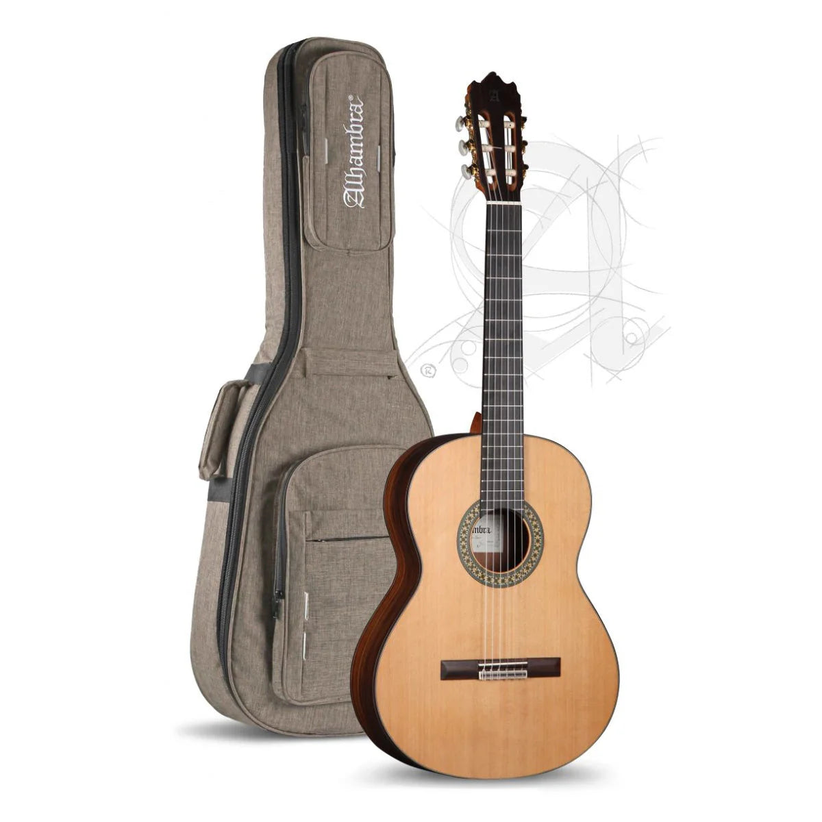 Đàn Guitar Classic Alhambra 4P