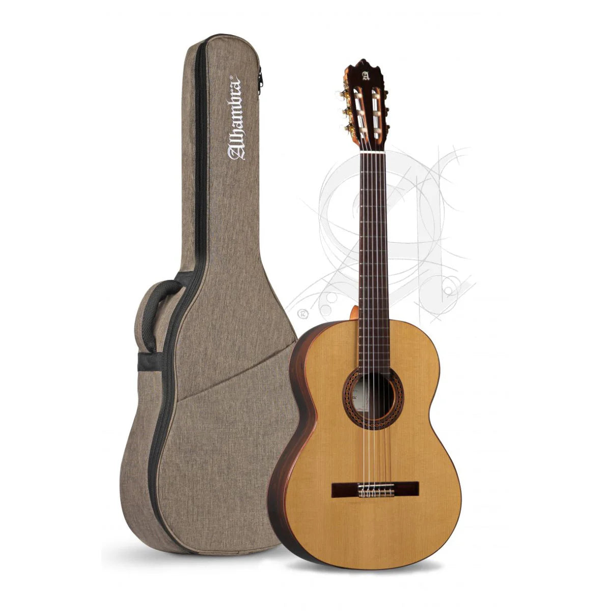 Đàn Guitar Classic Alhambra Iberia Ziricote