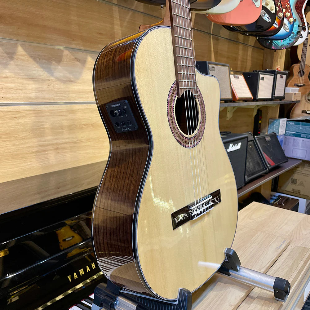 Đàn Guitar Classic Martinez MC48S CE Spruce