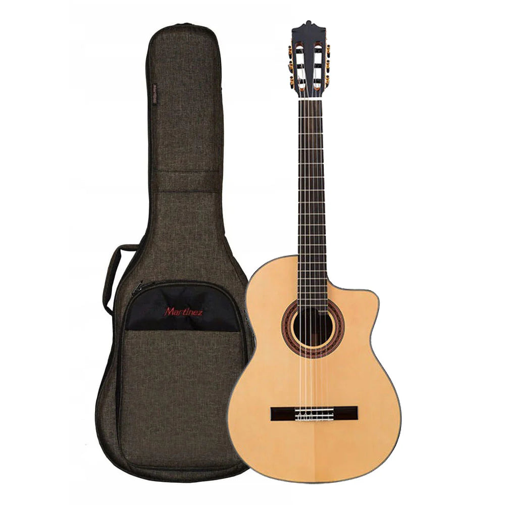 Đàn Guitar Classic Martinez MC58S CE Spruce wBag