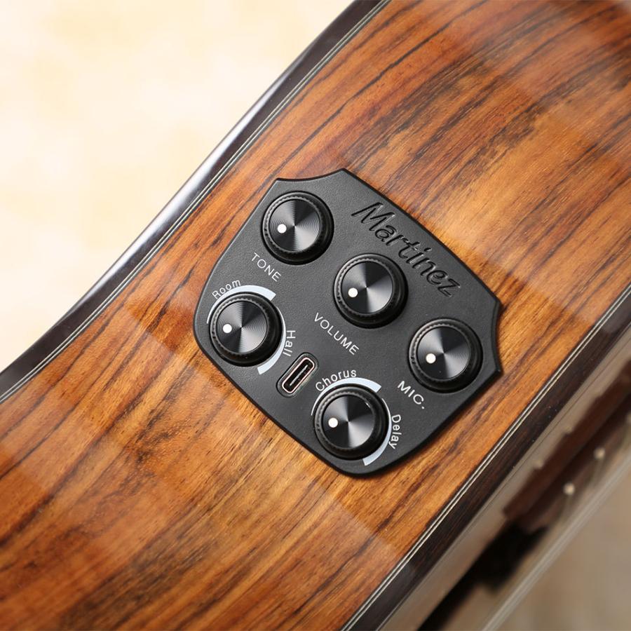 Đàn Guitar Classic Martinez MP12 OV Artist Ovangkol wBag