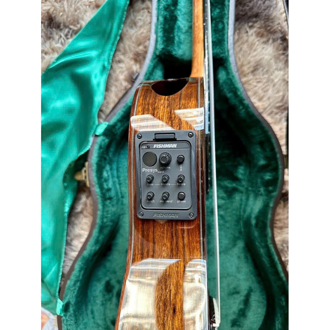 Đàn Guitar Classic Martinez MSCC14 OV Ovangkol Thinbody wBag